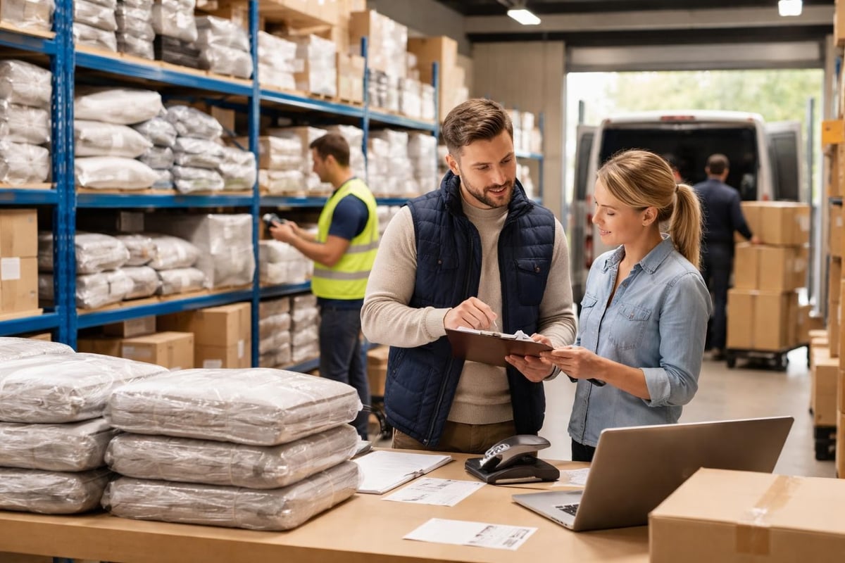 Next day delivery logistics