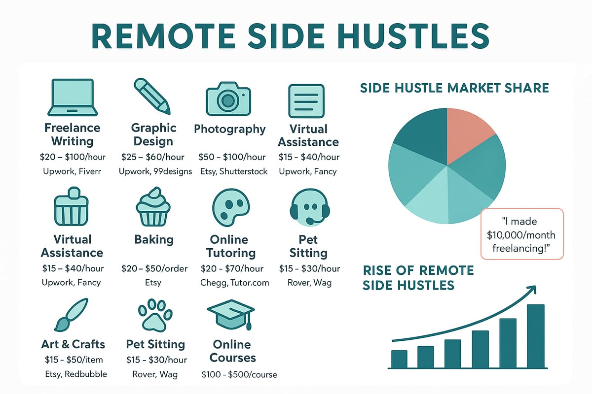 9 Remote Side Hustles To Boost Your Income In 2026