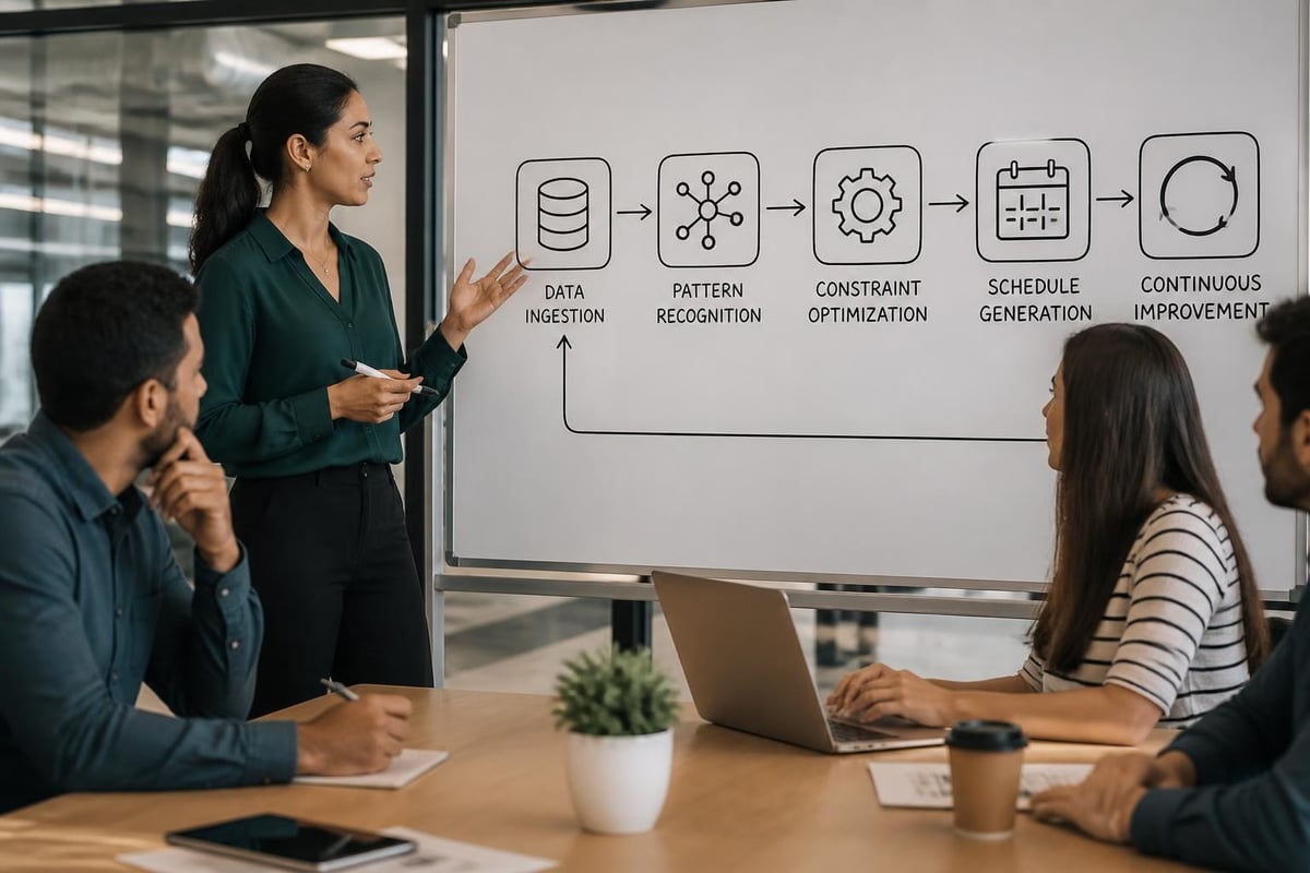AI-powered scheduling optimization