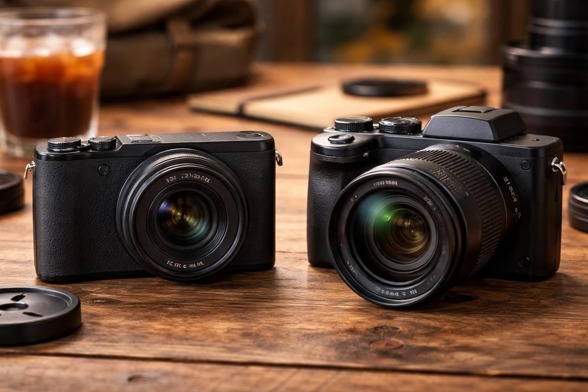 Fixed versus zoom lens comparison