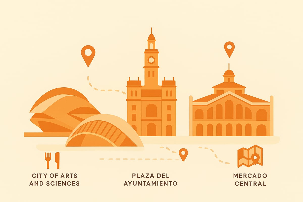 Exploring Valencia’s Top Attractions with Google Maps