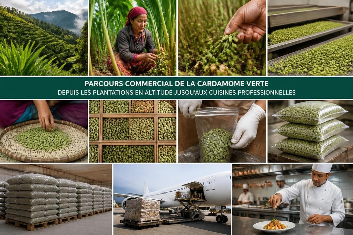 Chaîne de valeur cardamome