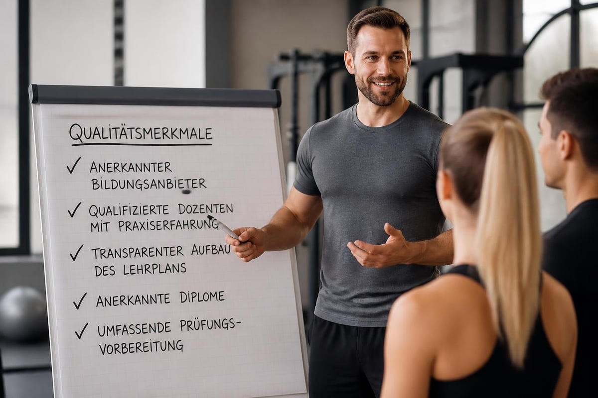 Qualitätskriterien Fitnessausbildung
