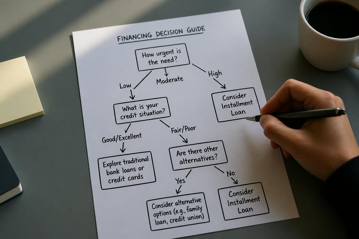Borrowing decision framework