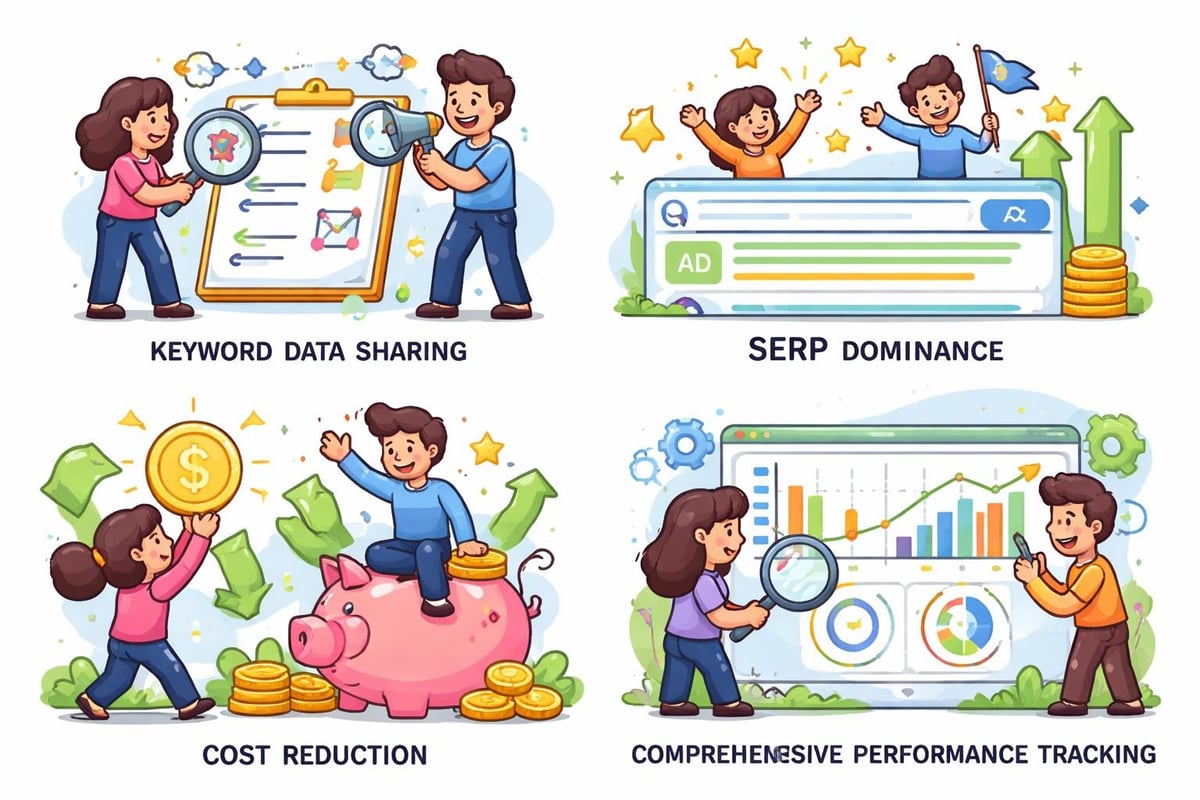 Integrated search marketing strategy