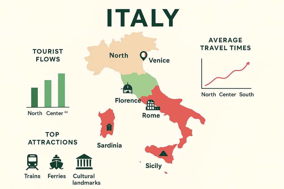 Navigating Italy’s Regions: North, Center, and South