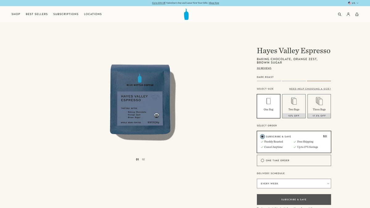 7 Irresistible Chocolate Coffee Beans to Try in 2026 - Blue Bottle Hayes Valley Espresso Chocolate Coffee Beans