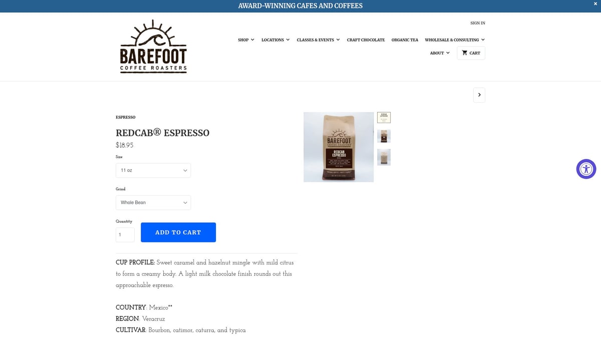 7 Irresistible Chocolate Coffee Beans to Try in 2026 - Barefoot Coffee Redcab Espresso Chocolate Beans