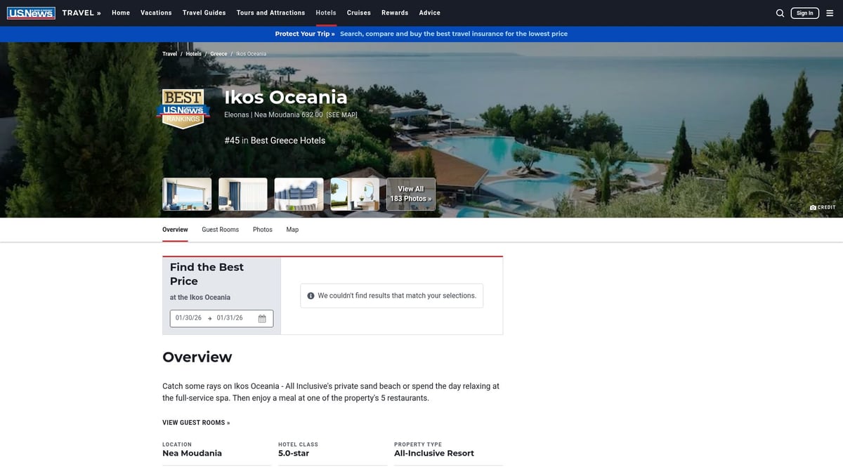 Top 10 Best All Inclusive Europe Resorts for 2026 - Ikos Oceania, Greece