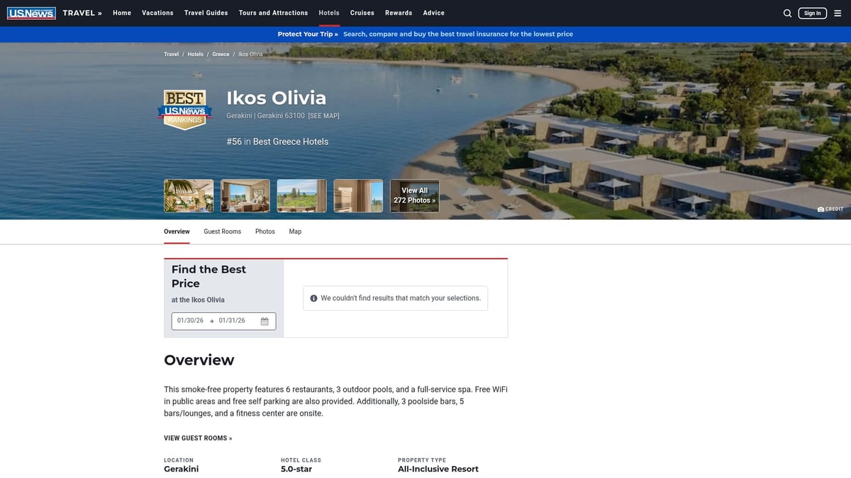 Top 10 Best All Inclusive Europe Resorts for 2026 - Ikos Olivia, Halkidiki, Greece