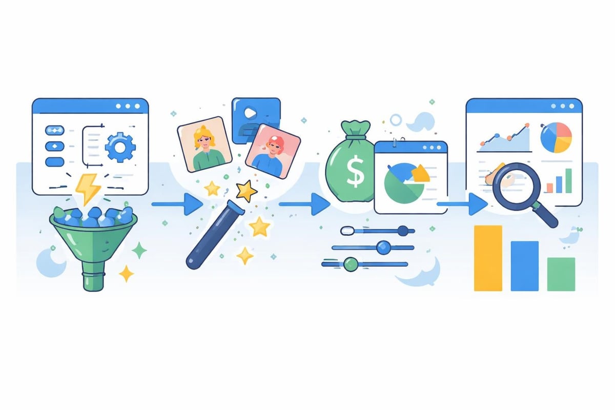 Workflow automazione Meta Ads