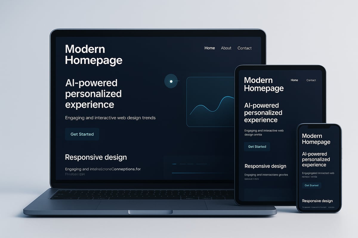 Die wichtigsten Layout-Trends für Homepages 2026