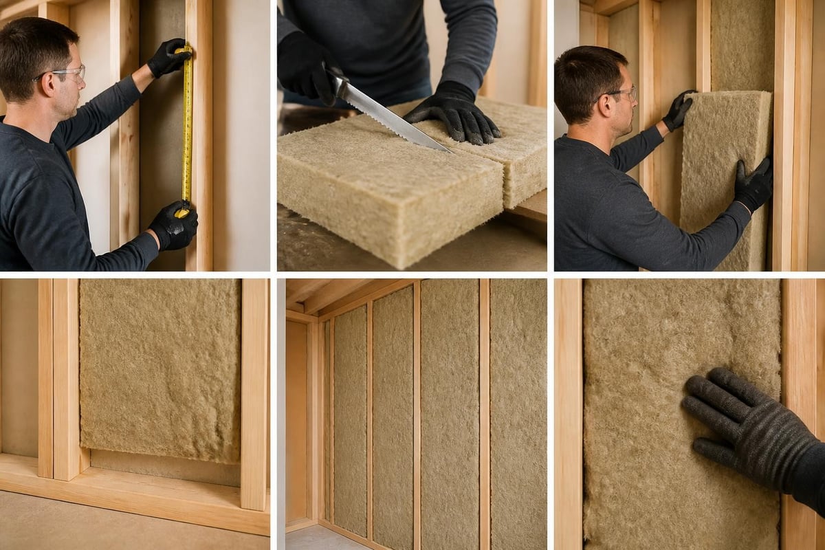 Earthwool installation process