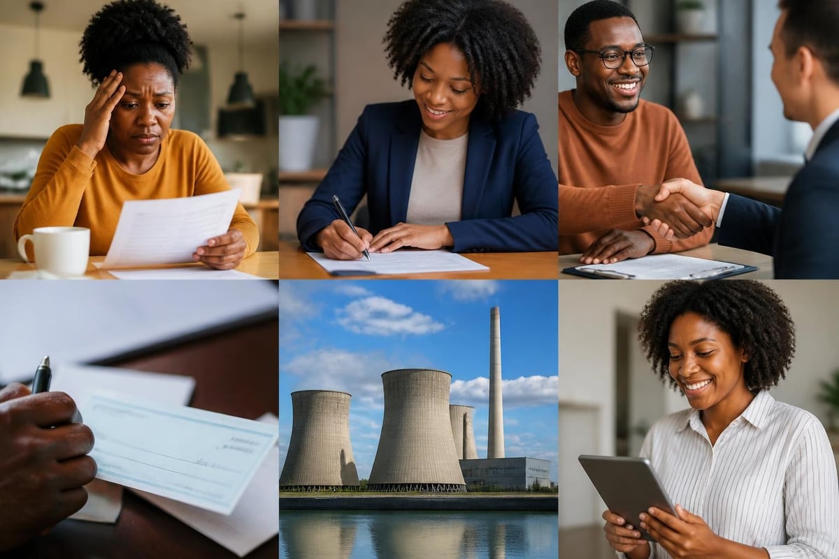 Utility bill loan process workflow