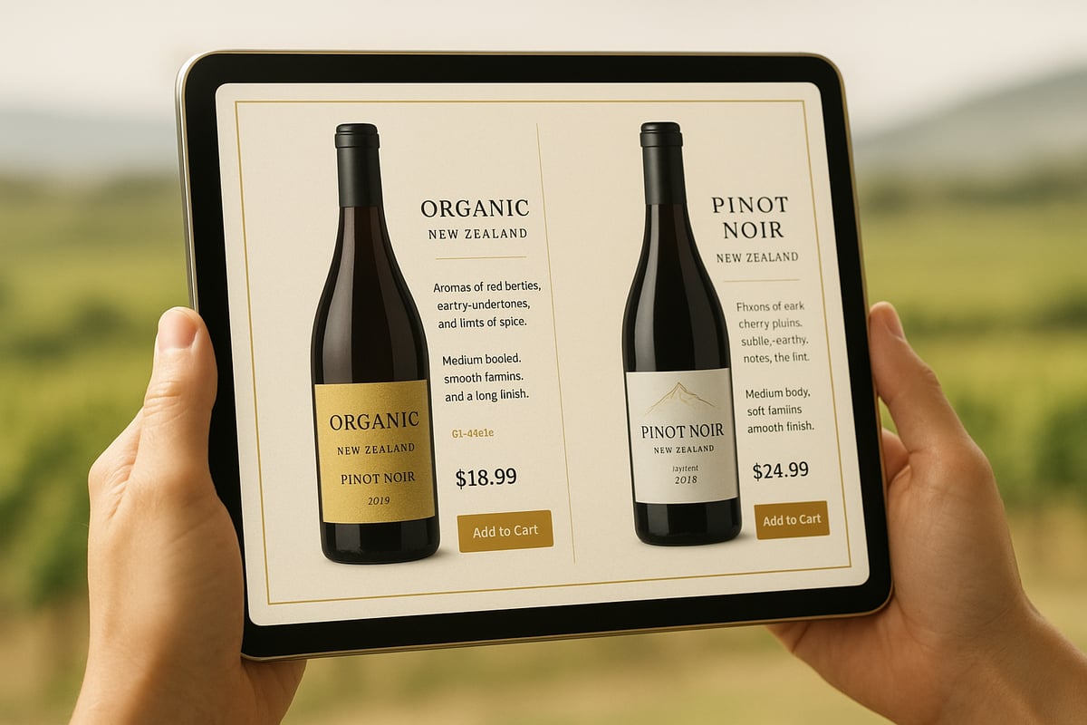 Decoding Wine Labels and Descriptions Online