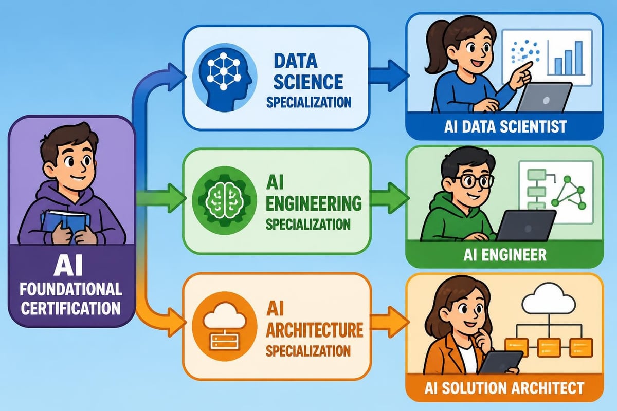 Microsoft AI certification pathways