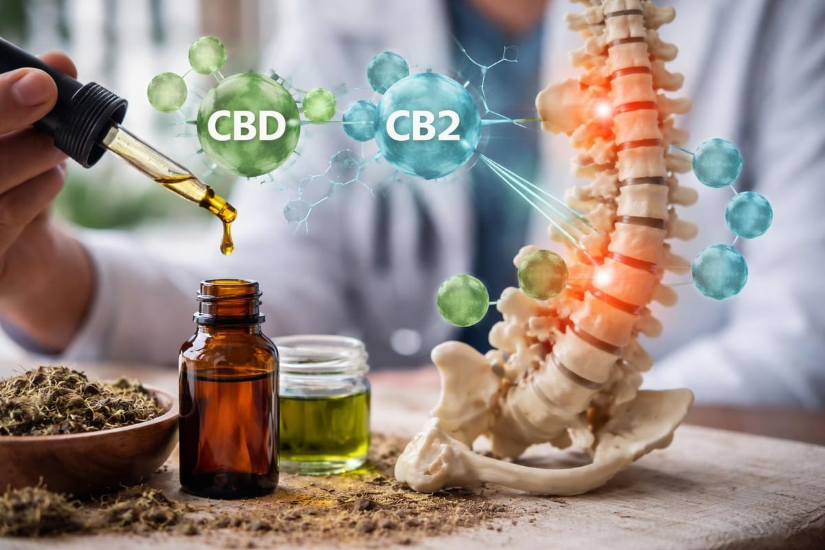 CBD interaction with endocannabinoid system
