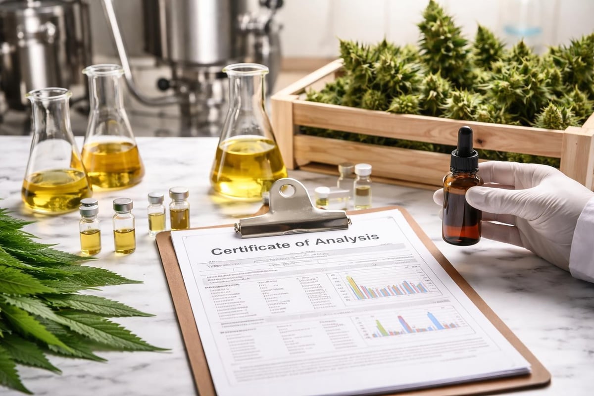 CBD product quality indicators