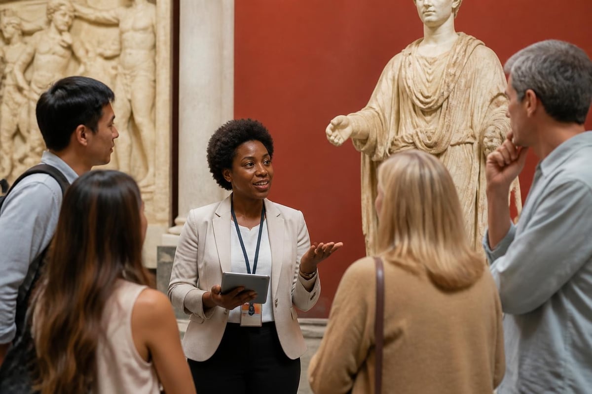 Culturally inclusive guided visit