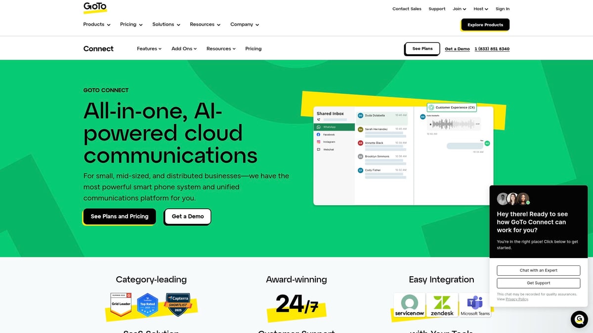 7 Best International VoIP Solutions for Global Communication 2025 - GoTo Connect