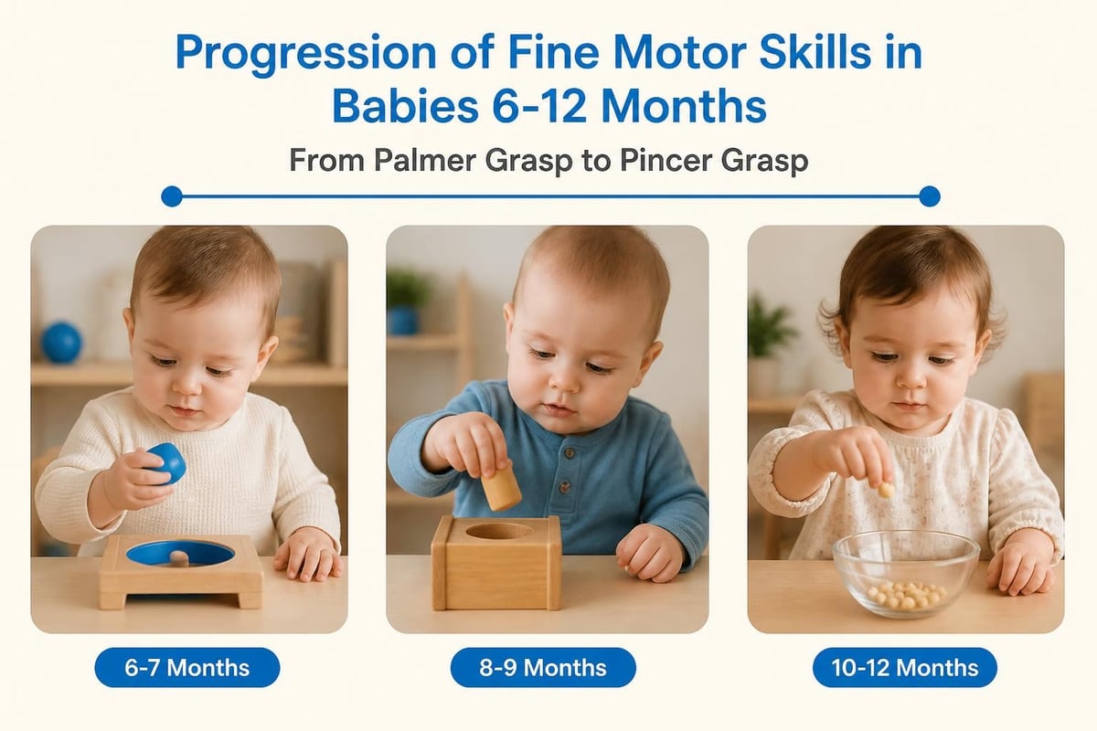 Fine motor skill development stages