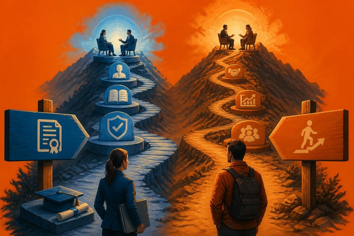 Coaching credential paths comparison