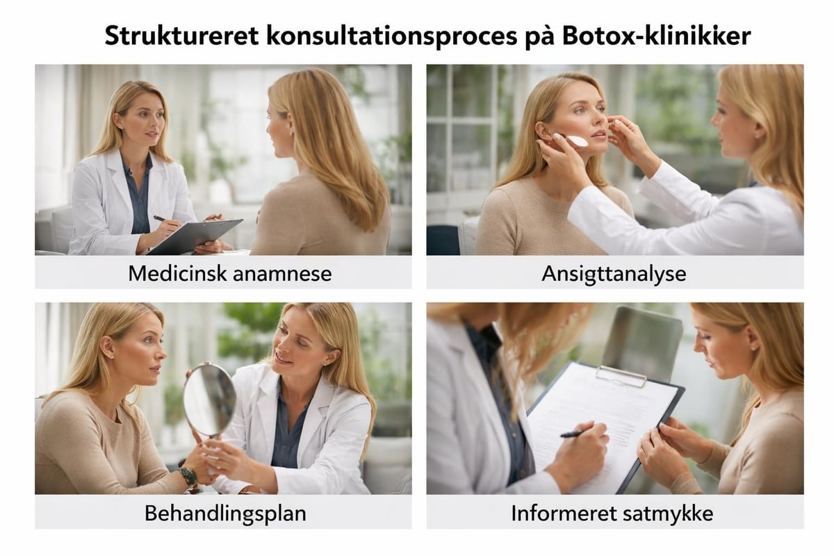 Botox konsultation proces