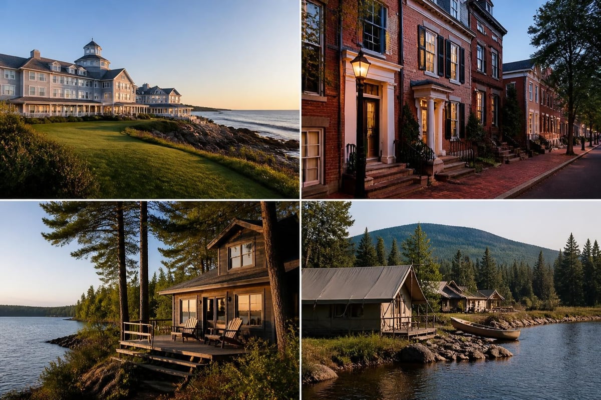 Maine accommodation types