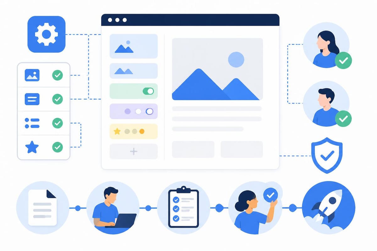 Editorial workflow ACF Pro
