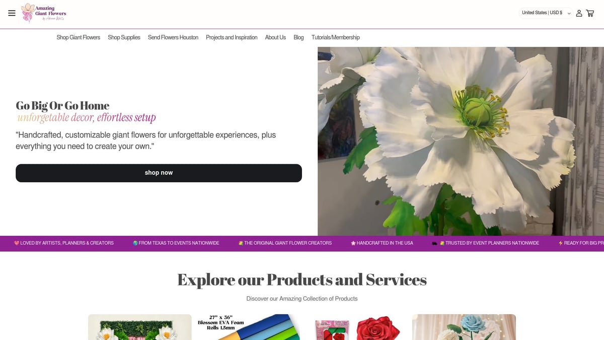 9 Stunning Floral Arrangements Houston Locals Love in 2026 - Amazing Giant Flowers “Houston Statement Sculptures”