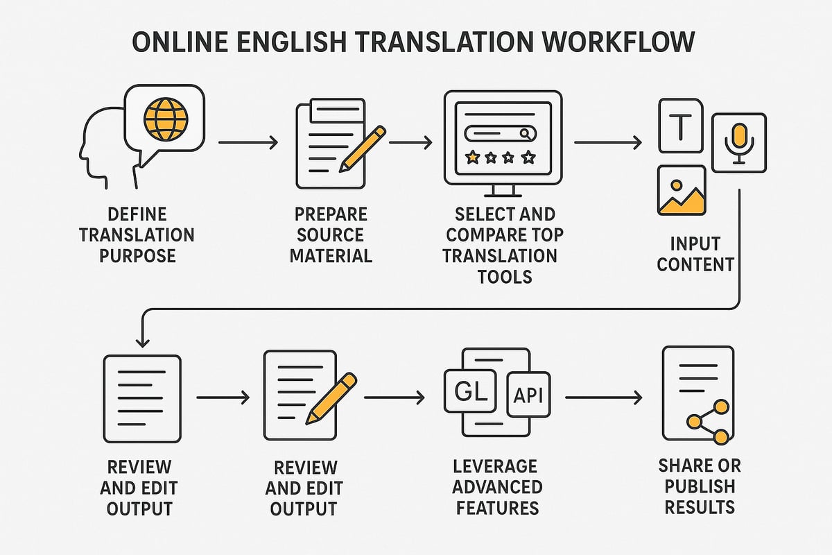 Step-by-Step Guide: Mastering Online English Translation in 2025