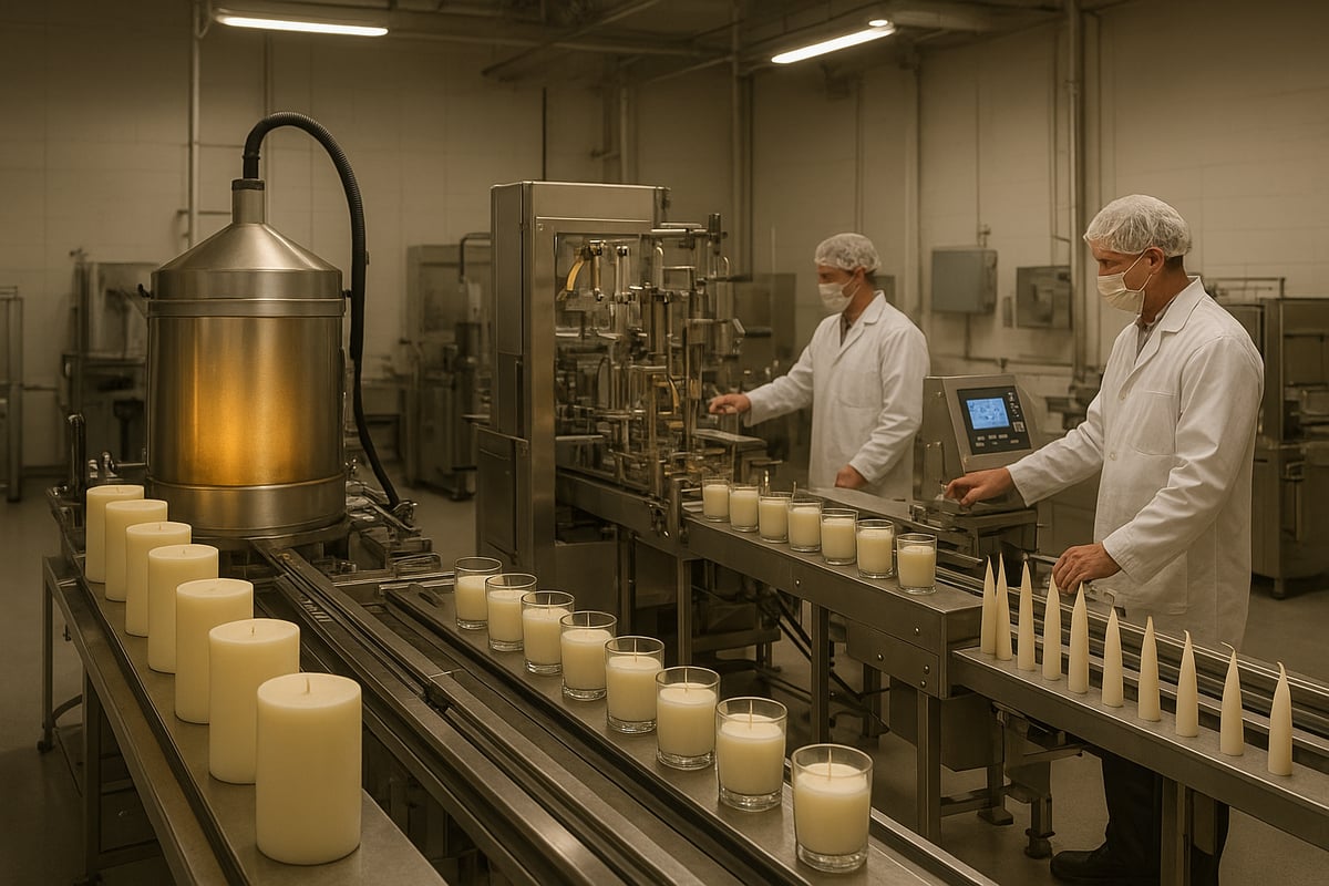 Types of Candle Production Machines