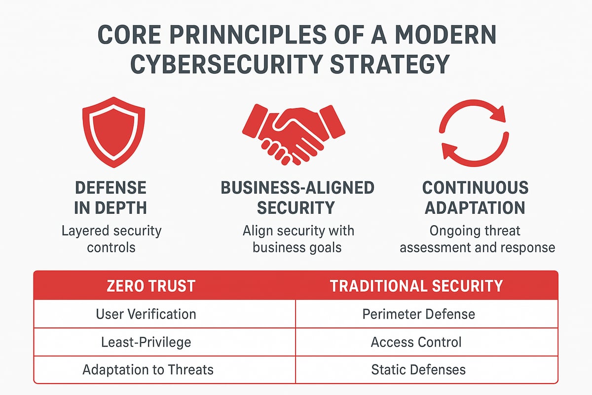 Core Principles of a Modern Cybersecurity Strategy