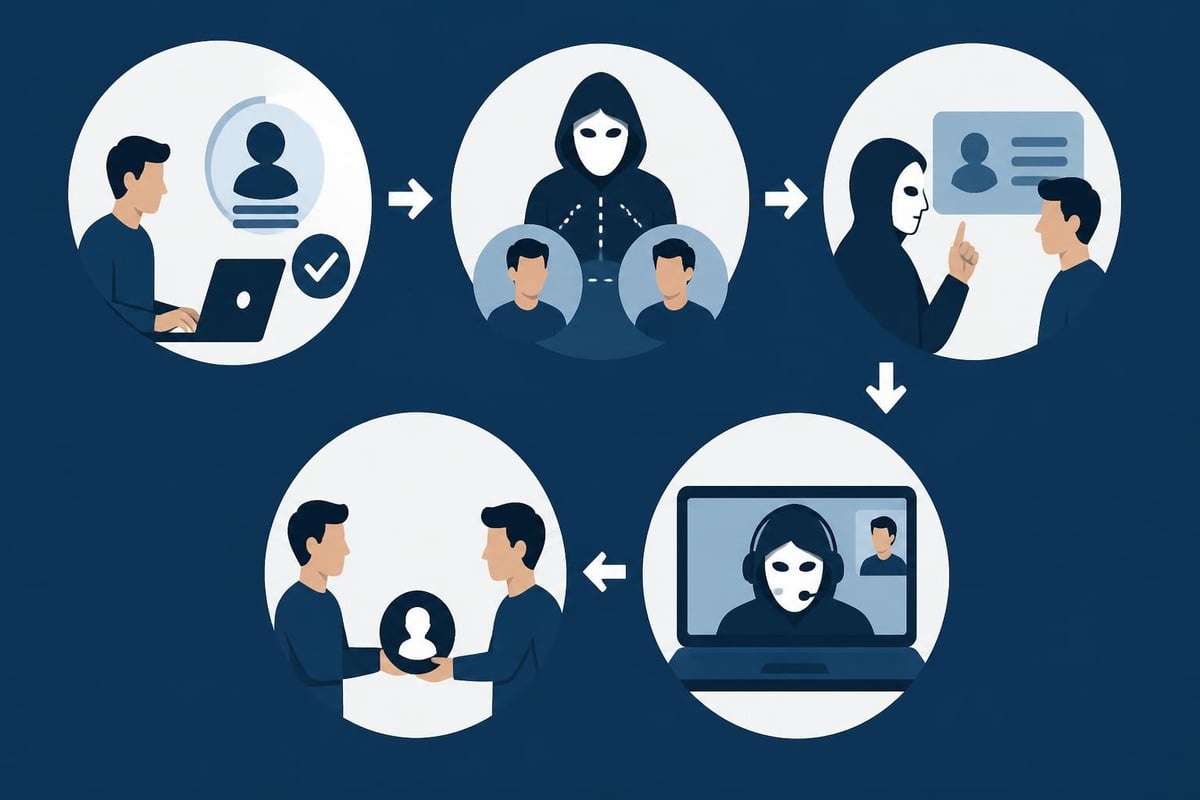 Proxy interview fraud workflow