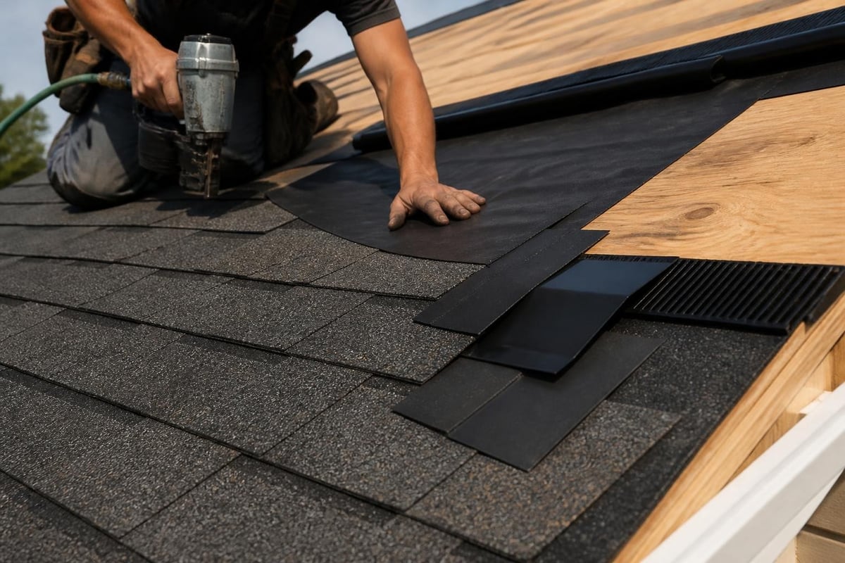 Roofing installation components
