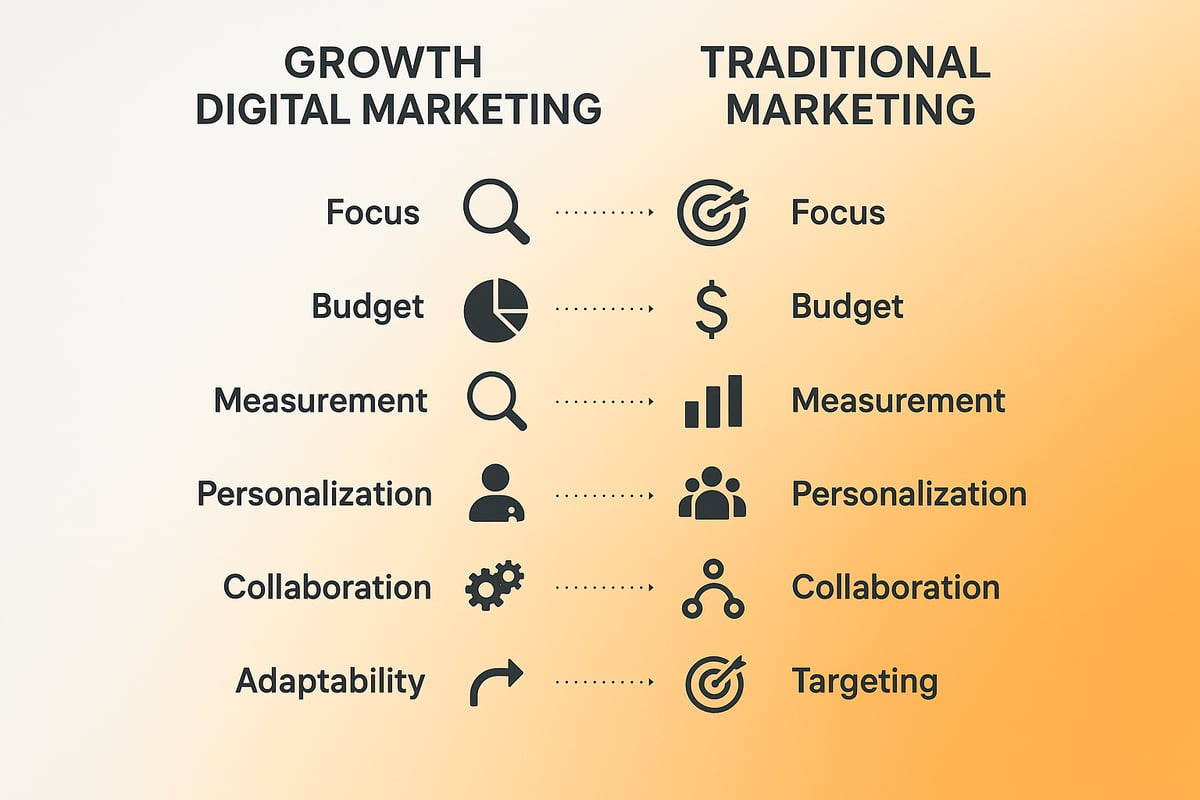 Growth Digital Marketing Versus Traditional Strategies 2025 | Catch Digital  Blog