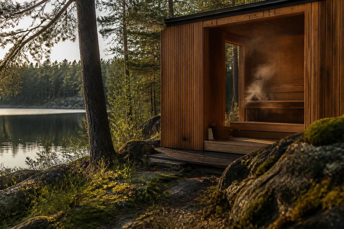 Recovery sauna temperature and humidity factors