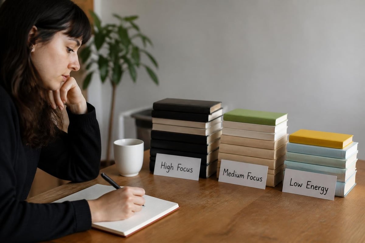 Book selection strategy