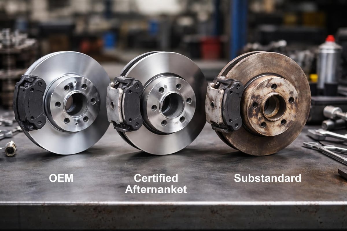 Parts quality comparison
