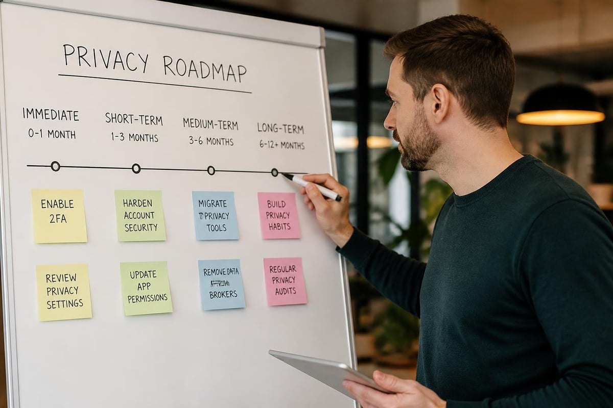 Privacy implementation roadmap