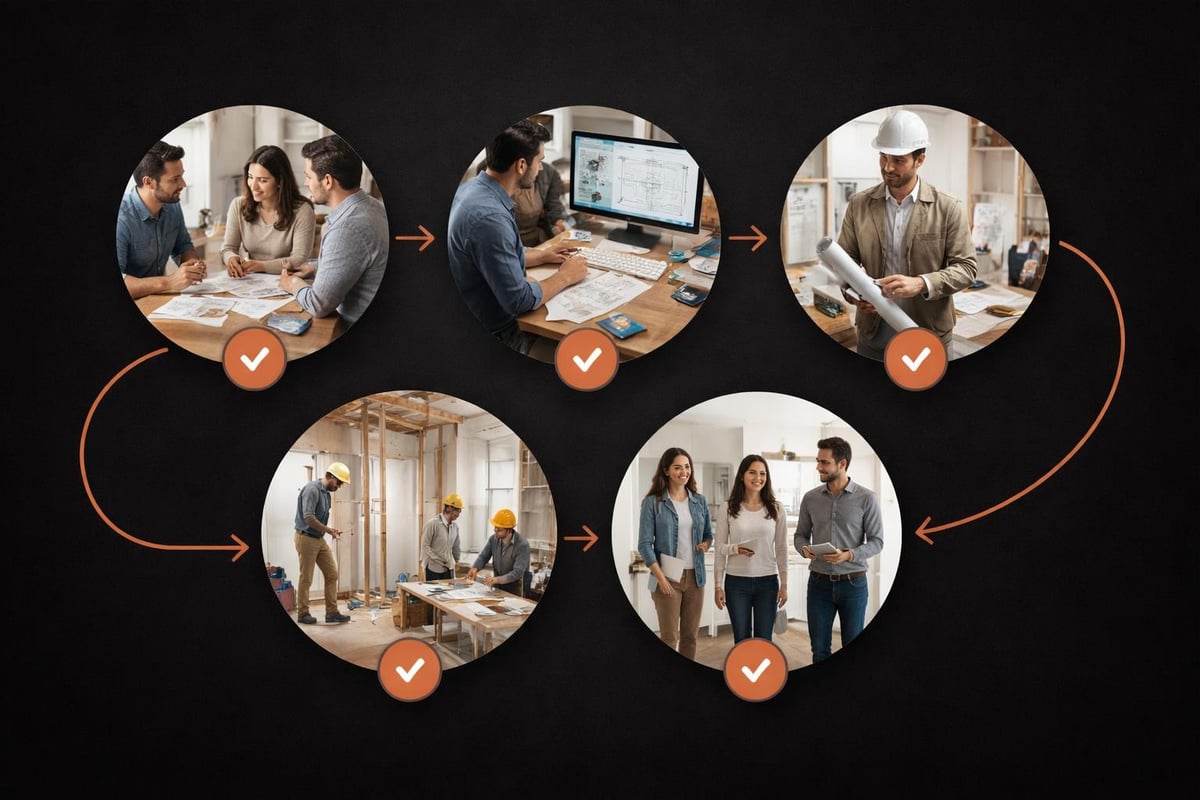 Renovation project timeline