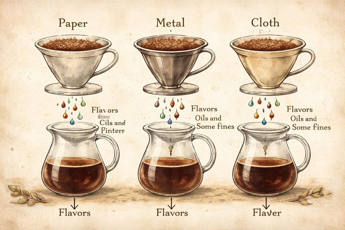 Paper filter extraction process