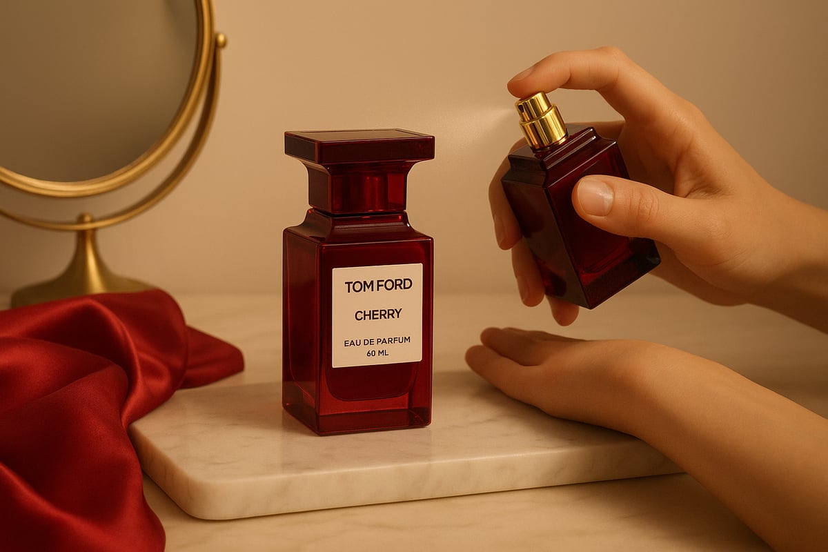 Anwendungstipps: So entfaltet sich Tom Ford Cherry perfekt
