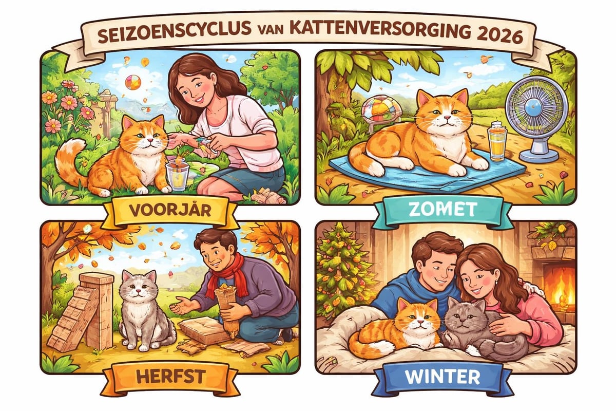 Katten seizoensverzorging