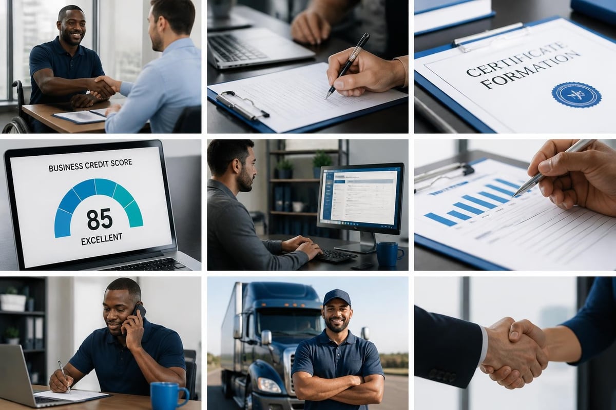 Building veteran business credit