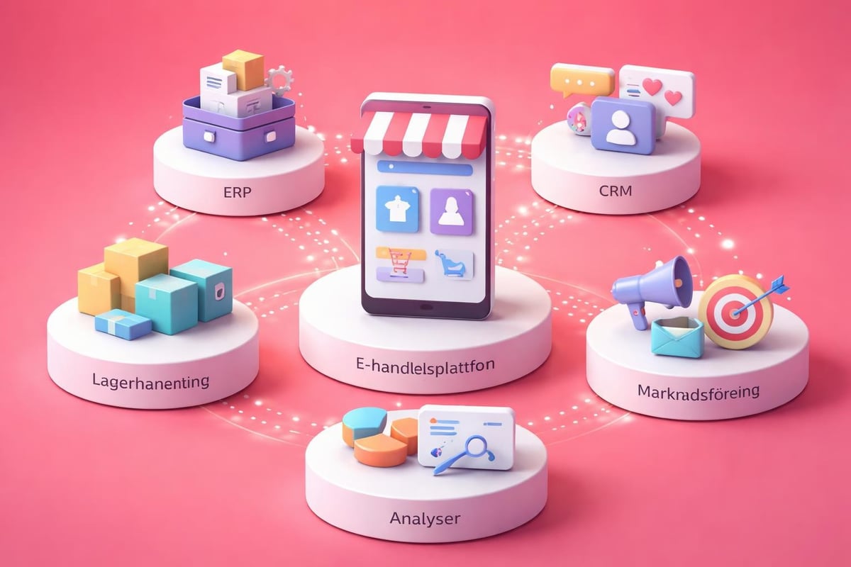 E-handelsintegration ekosystem