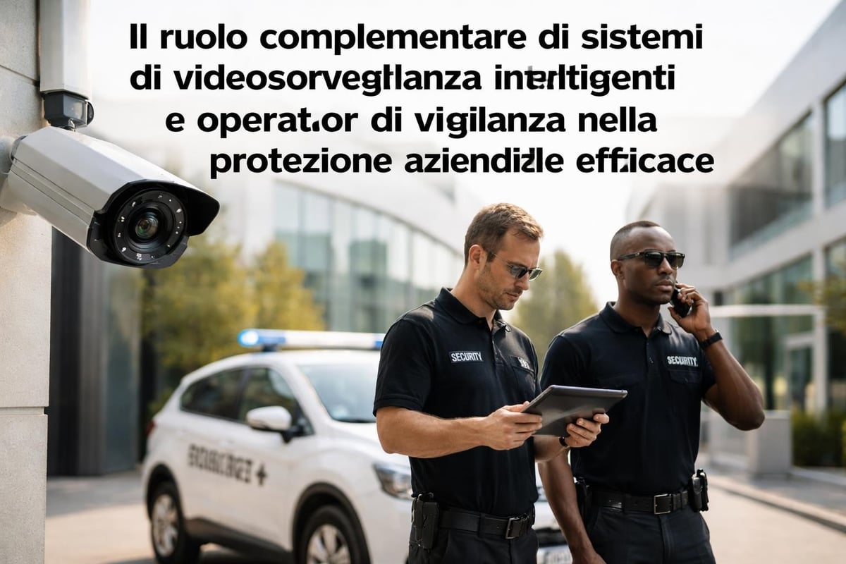 Integrazione tecnologia e vigilanza umana