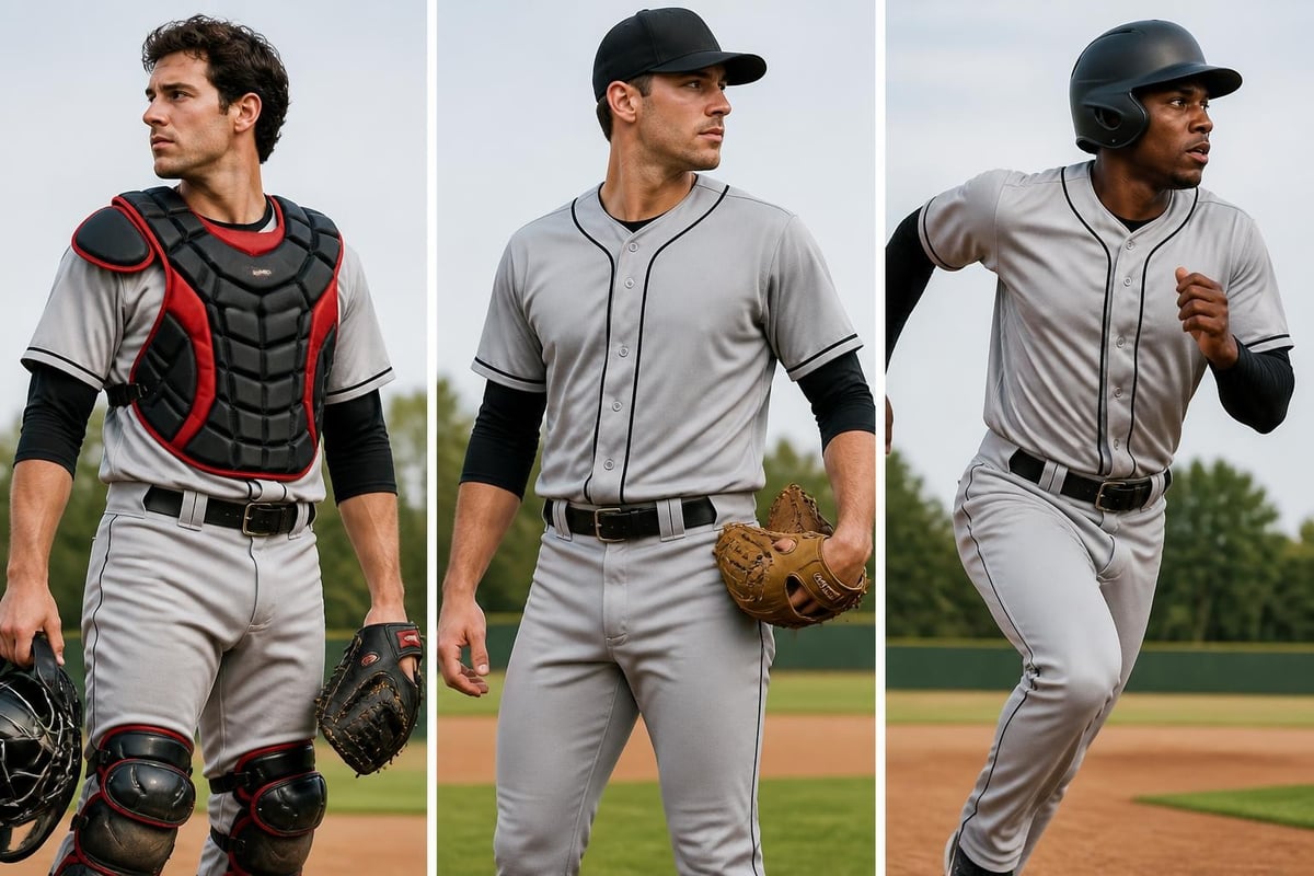 Baseball jersey fit styles