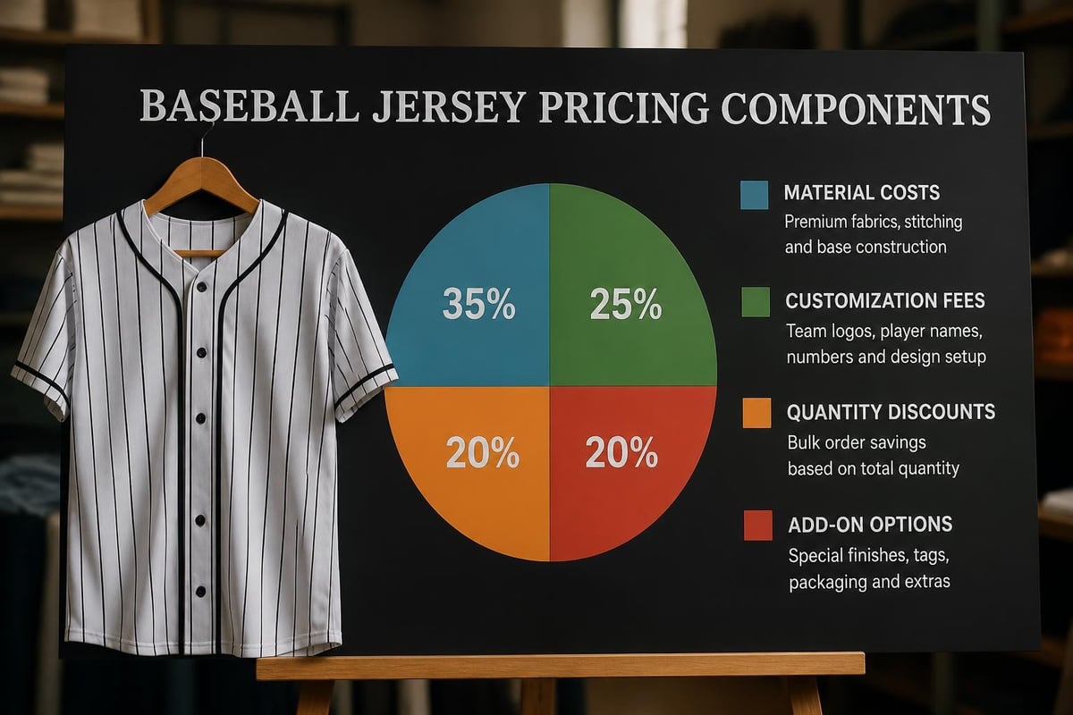 Jersey cost breakdown