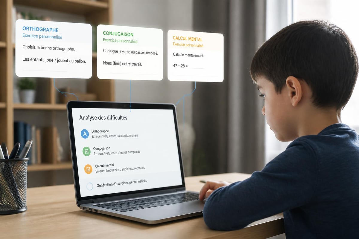 Analyse intelligente des apprentissages